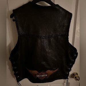 Harley Davidson Vest with Gloves